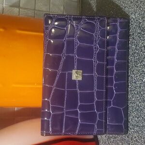 Gianni Versace Embosed Leather Wallet